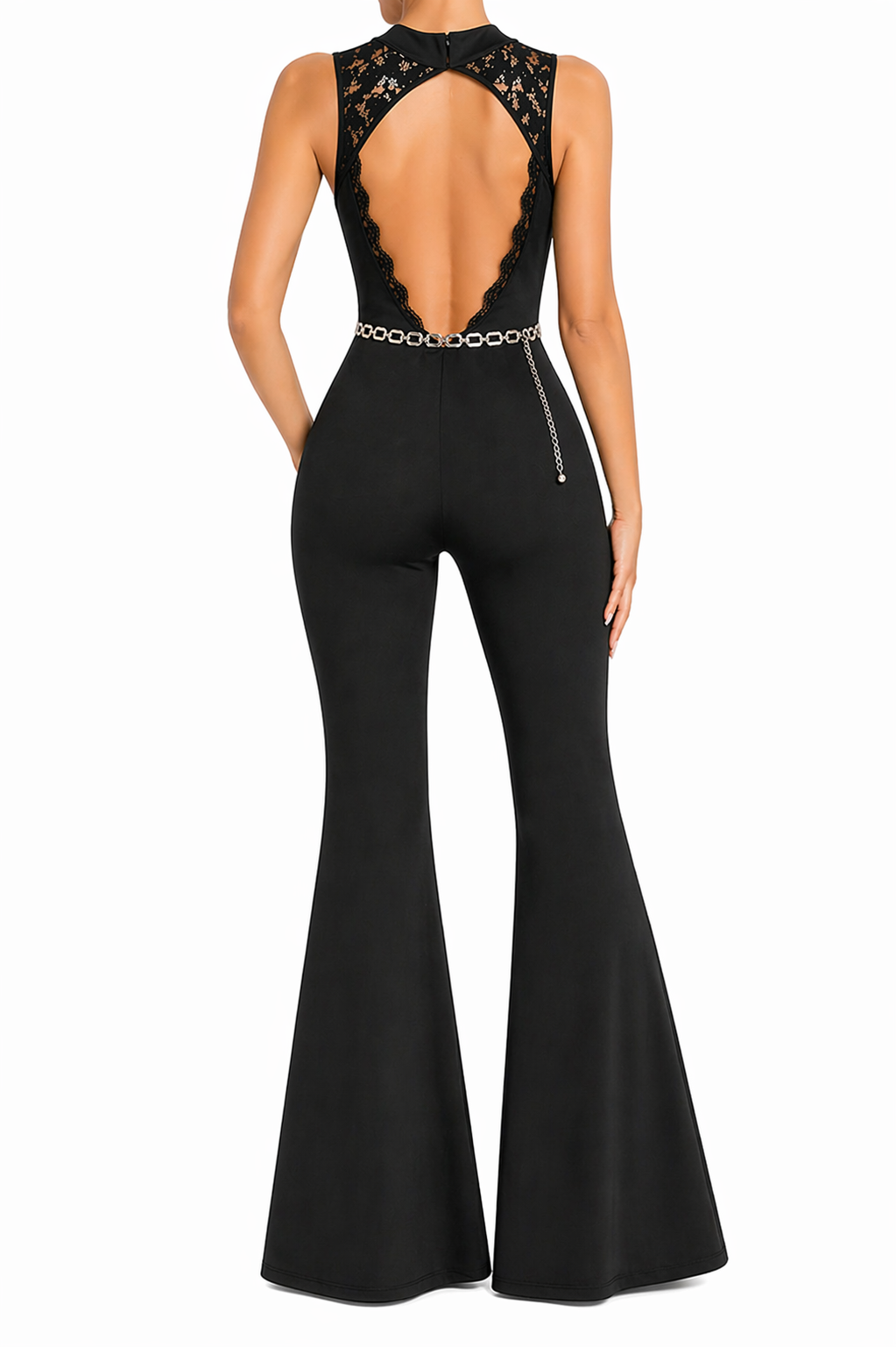 Mono LYCRA PUSH-UP LACE BLACK