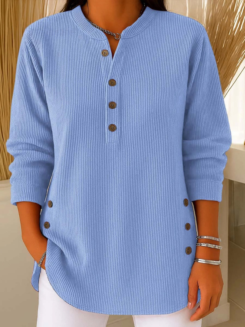 Nieves — Túnica Henley con Botones