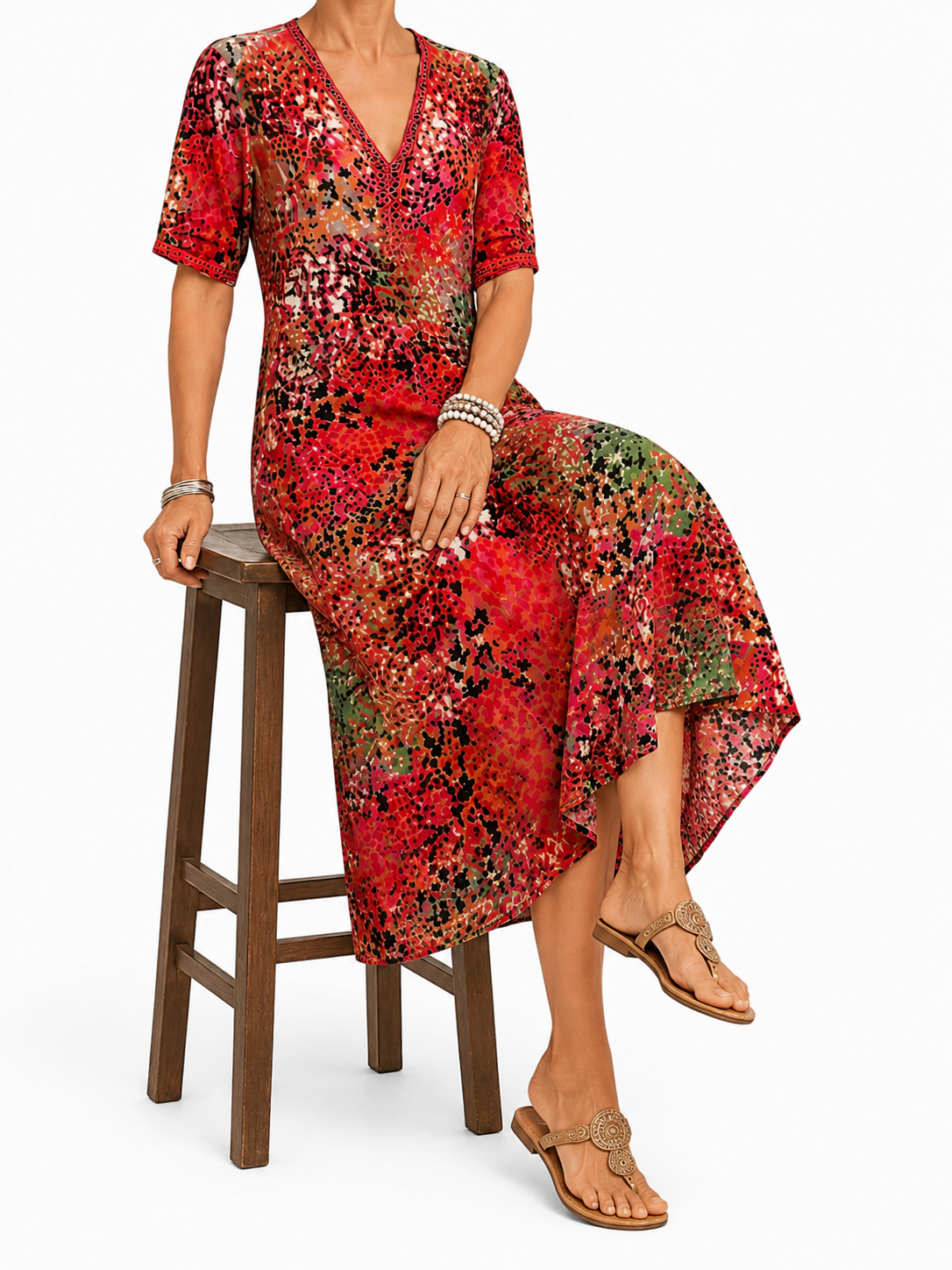 Vestido Amapola — Vestido Midi Boho