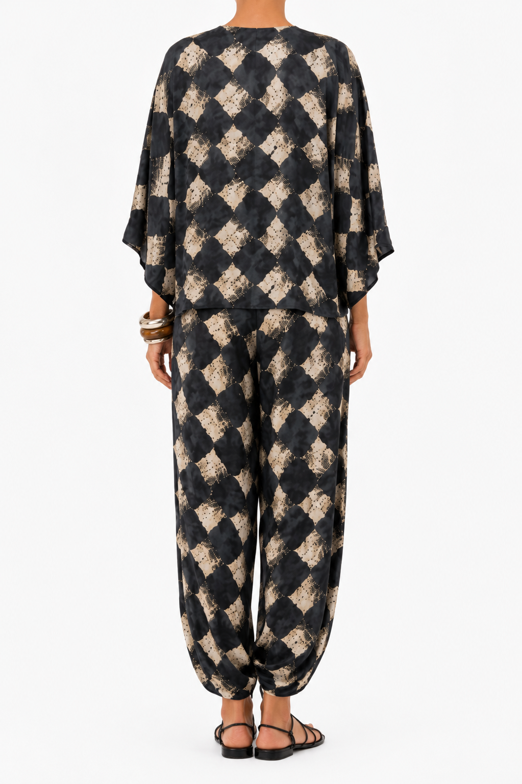 Maelia — Vestido Maxi Mosaico