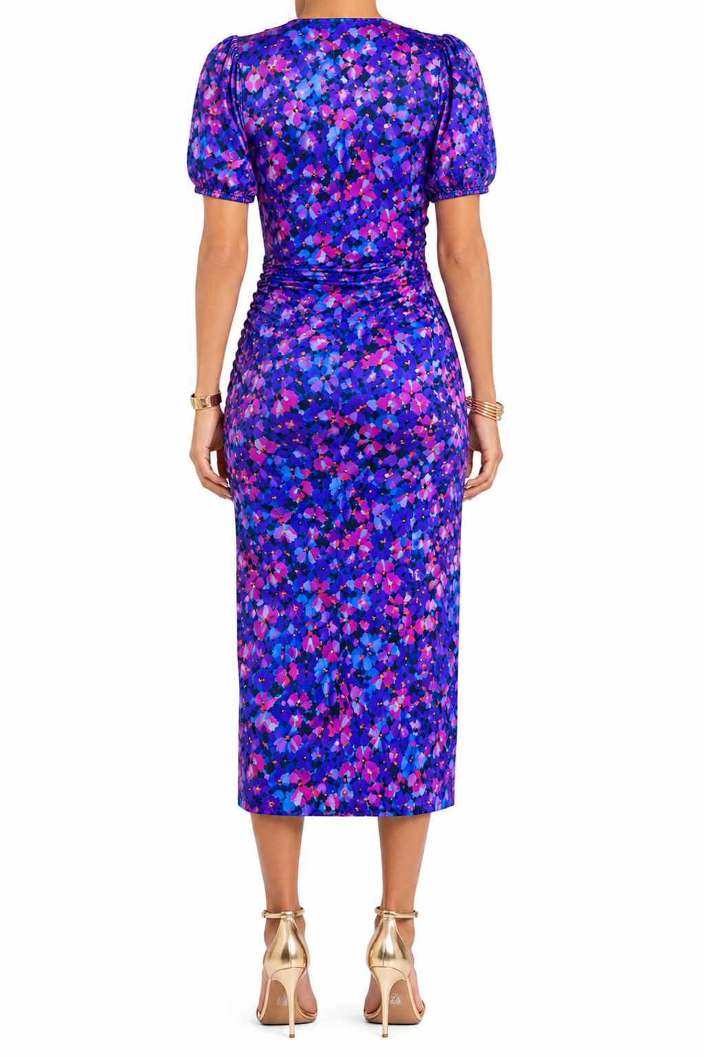 Vestido Marisma — Vestido Midi Fruncido