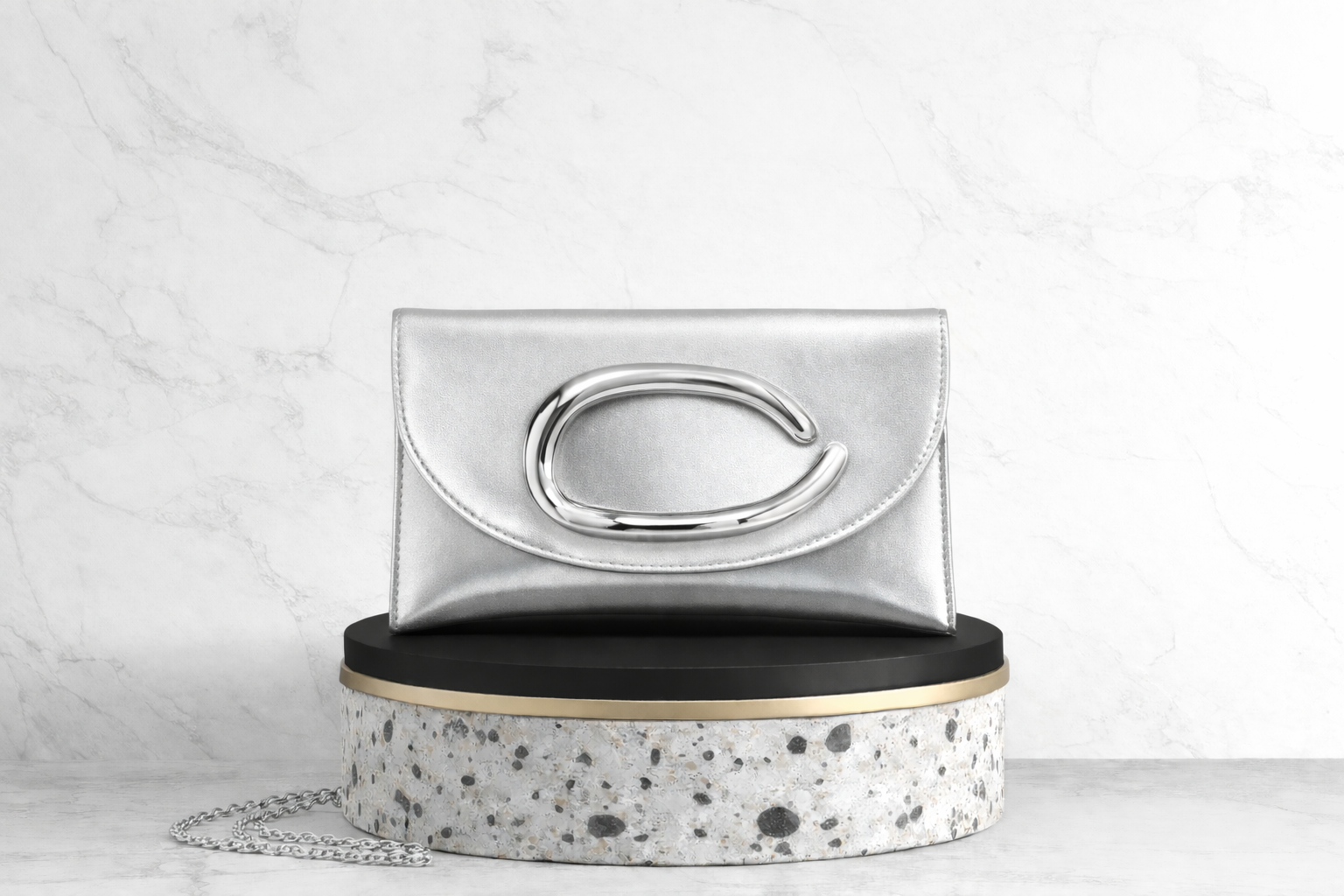 Bolso Metal Gold
