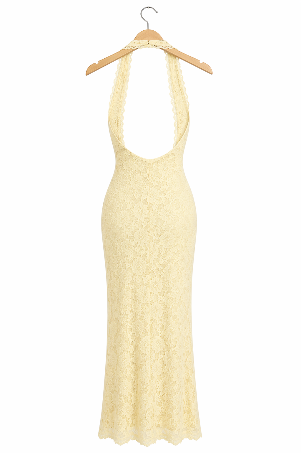 Vestido DESTINY LACE LEMON