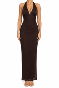 Vestido DESTINY LACE CHOCOLATE