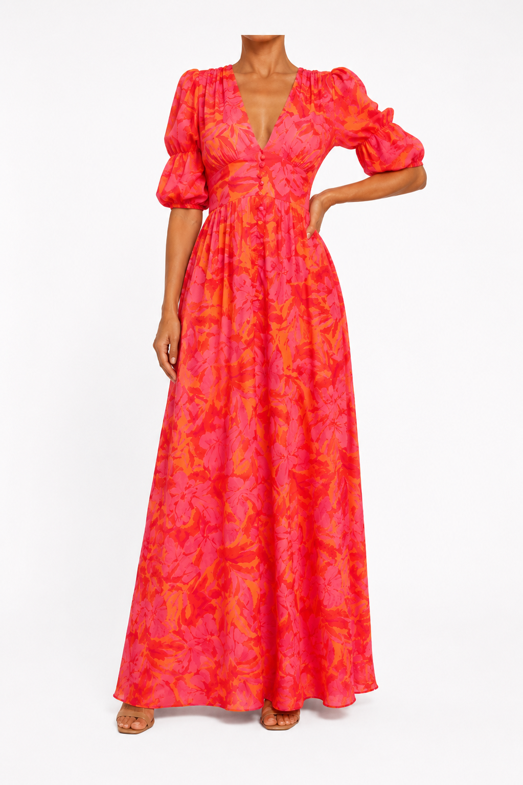 Vestido Calima — Vestido Midi Floral