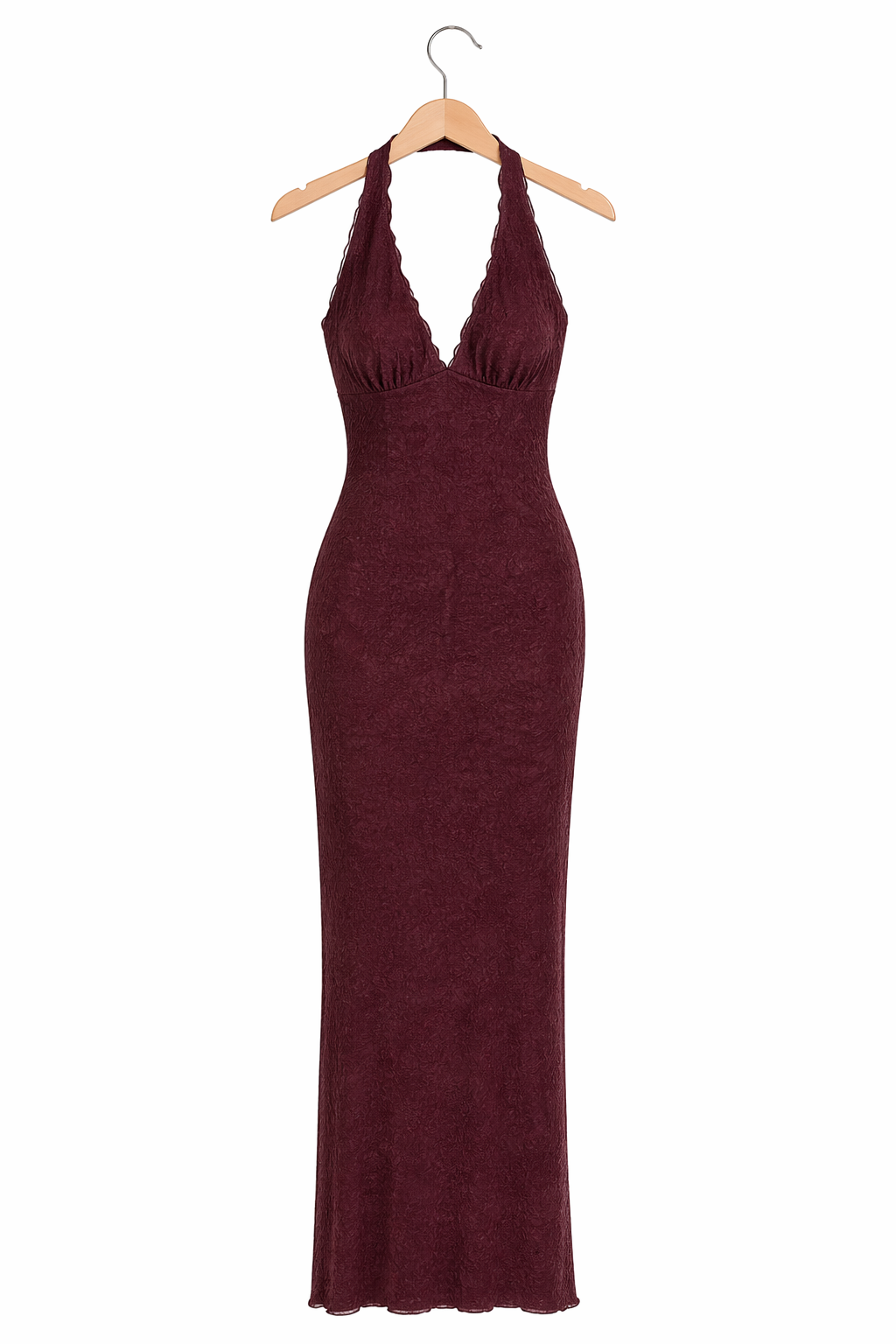 Vestido DESTINY LACE BURGUNDY