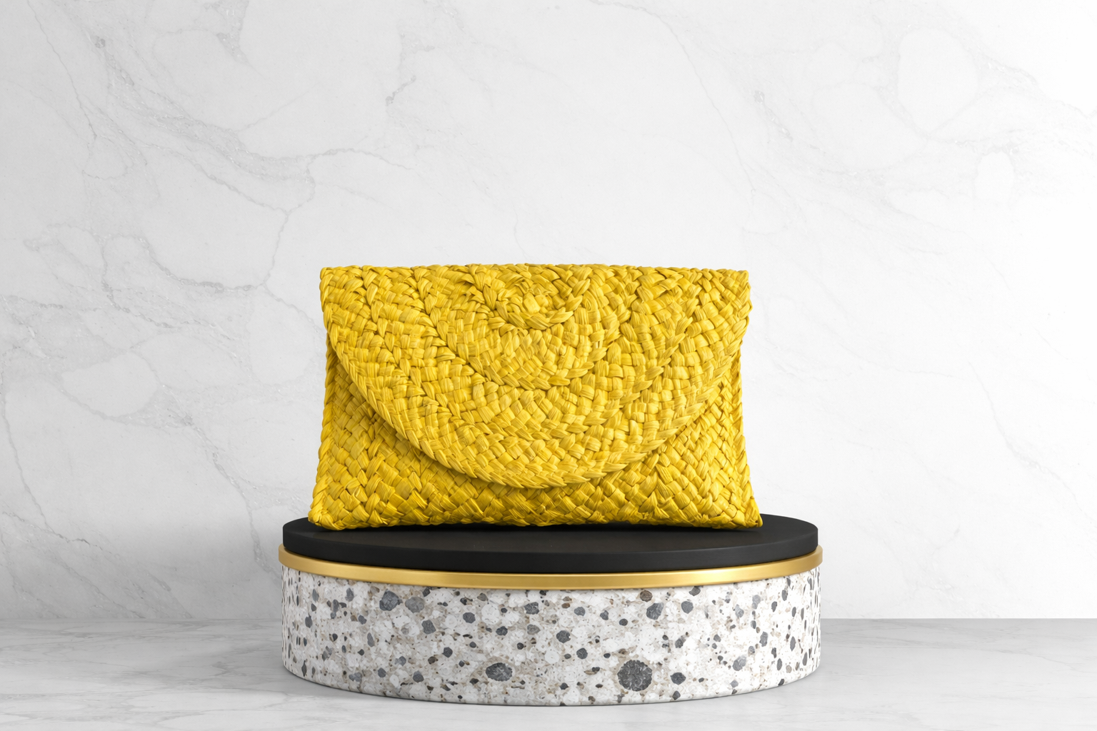 Bolso Paja Amarillo
