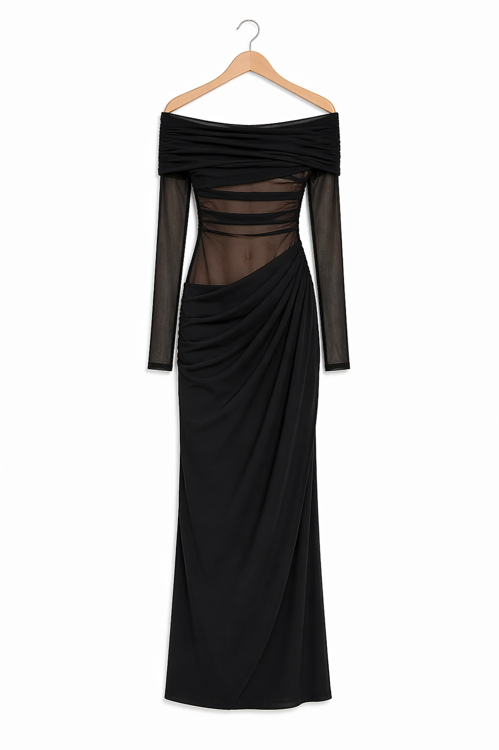 Vestido YASMIN OFF-SHOULDER MAXI