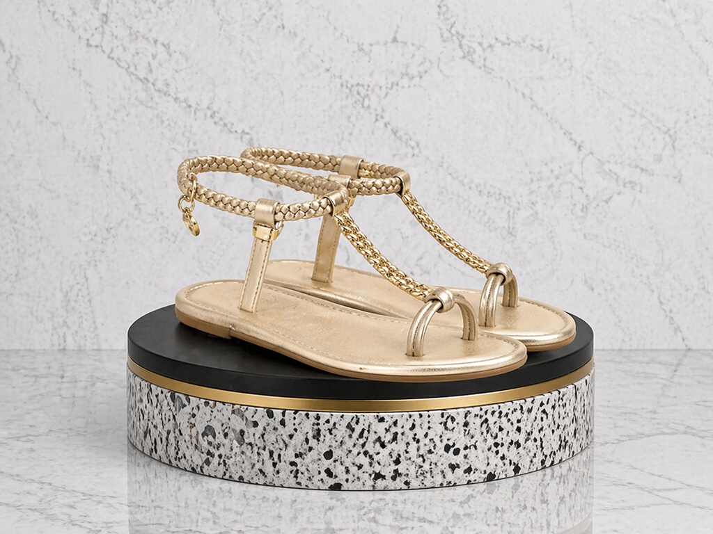 Sandalias Chain Luxe