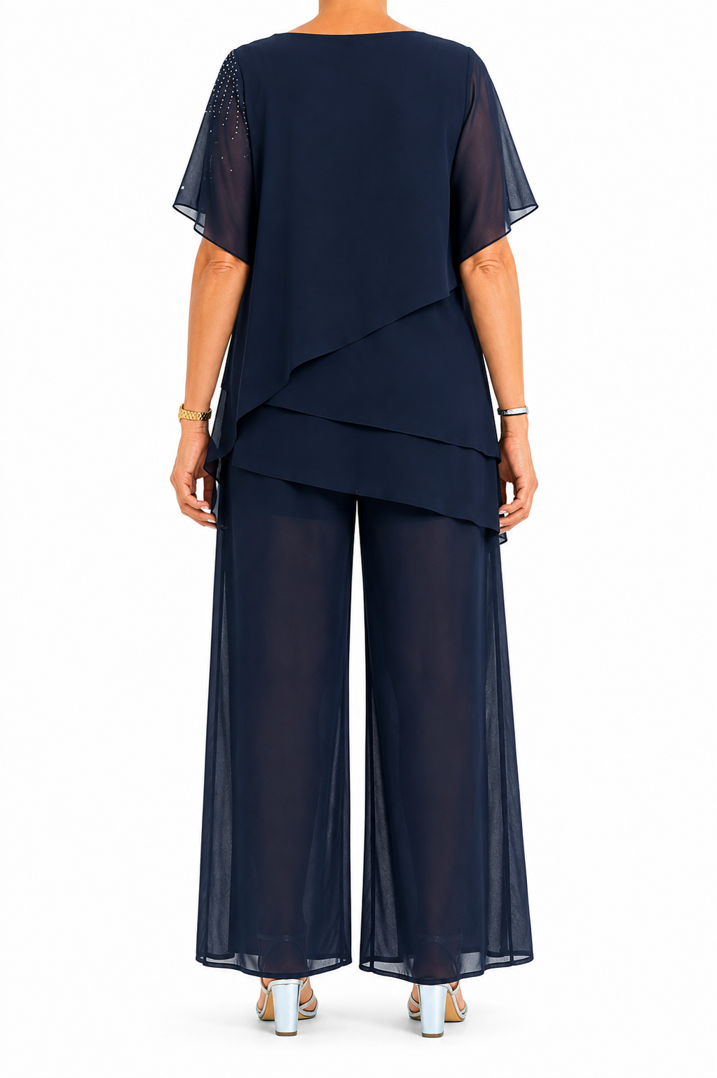 Conjunto Marina — Conjunto de Gasa de 2 Piezas