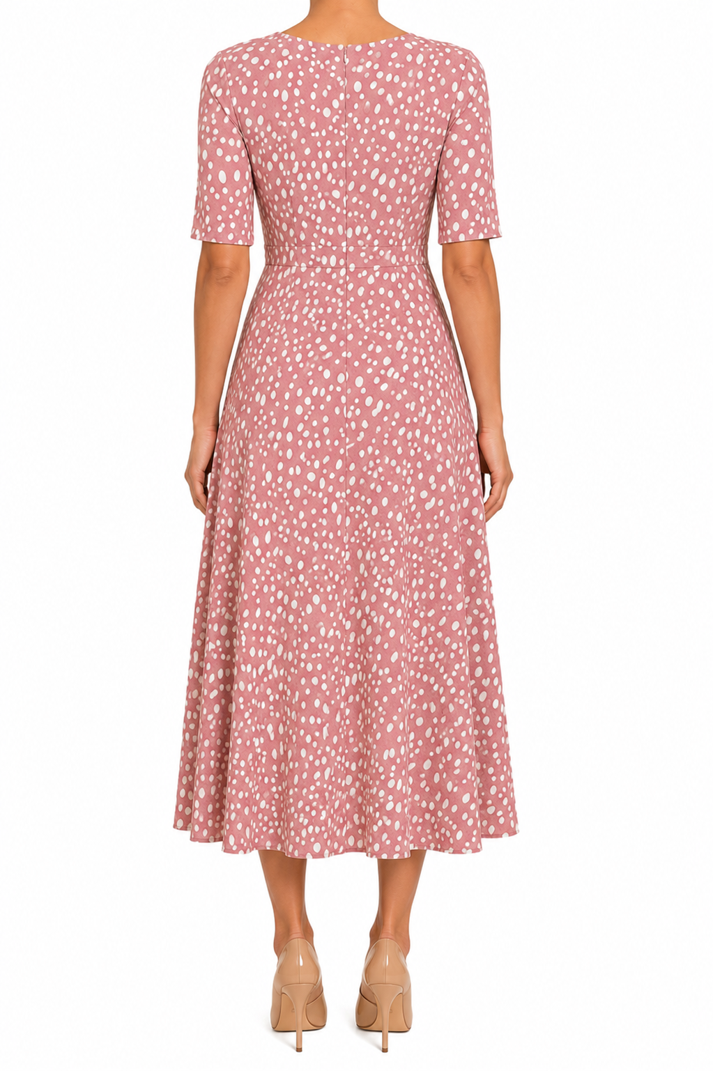 Vestido Alborada — Vestido Midi de Lunares