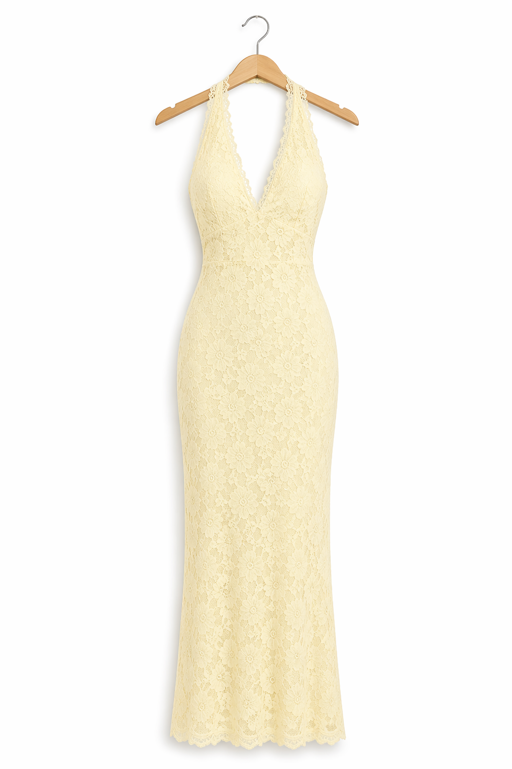 Vestido DESTINY LACE LEMON