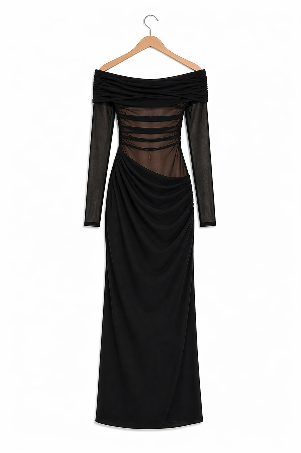 Vestido YASMIN OFF-SHOULDER MAXI