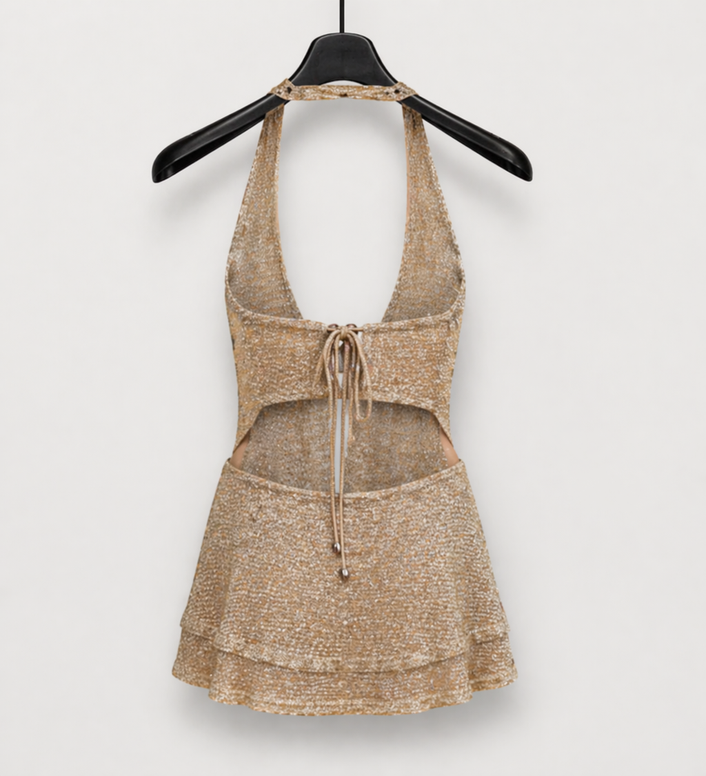 Vestido Kaia Gold
