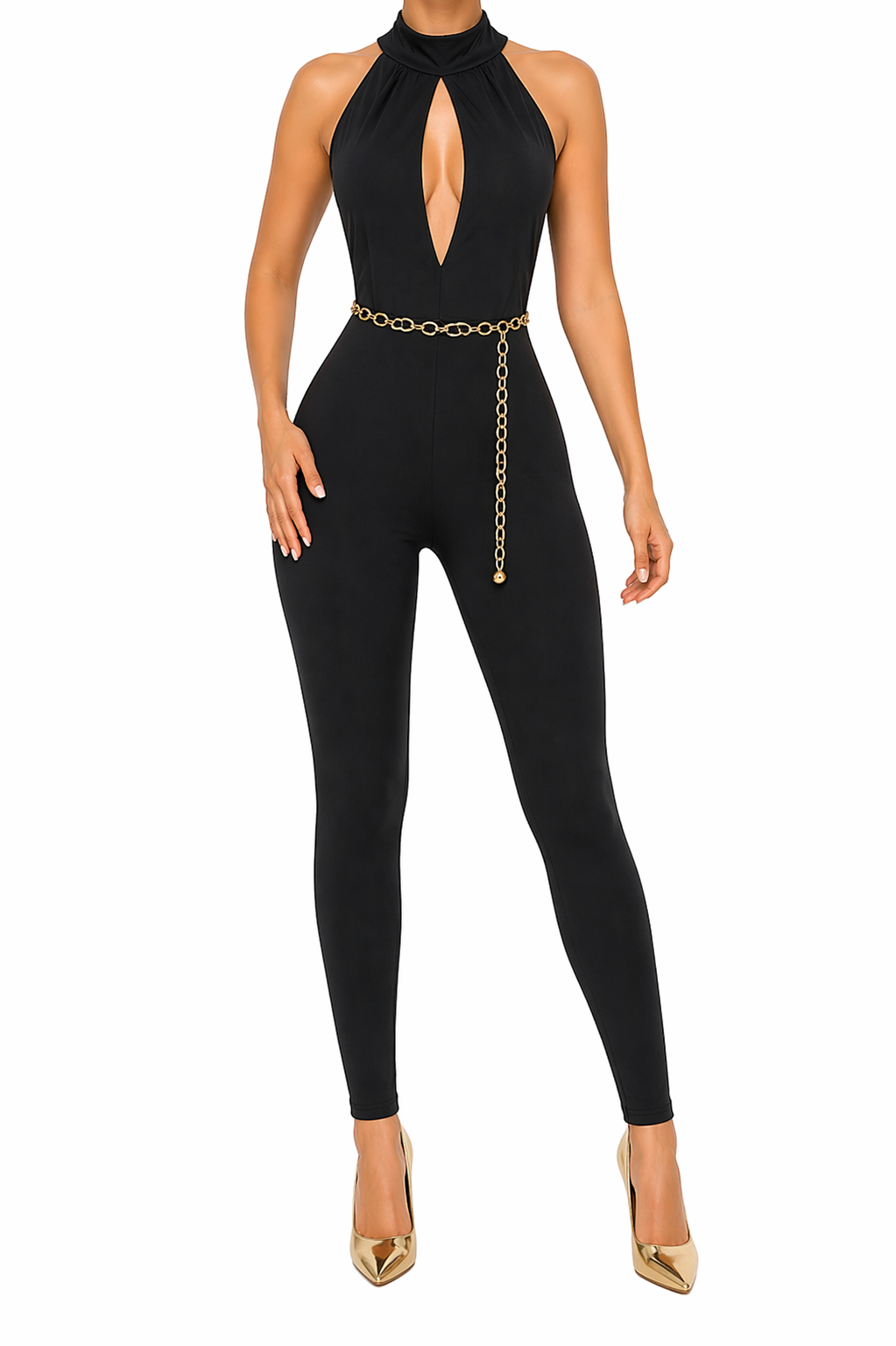 Mono LYCRA BACKLESS PUSH-UP CUT BLACK