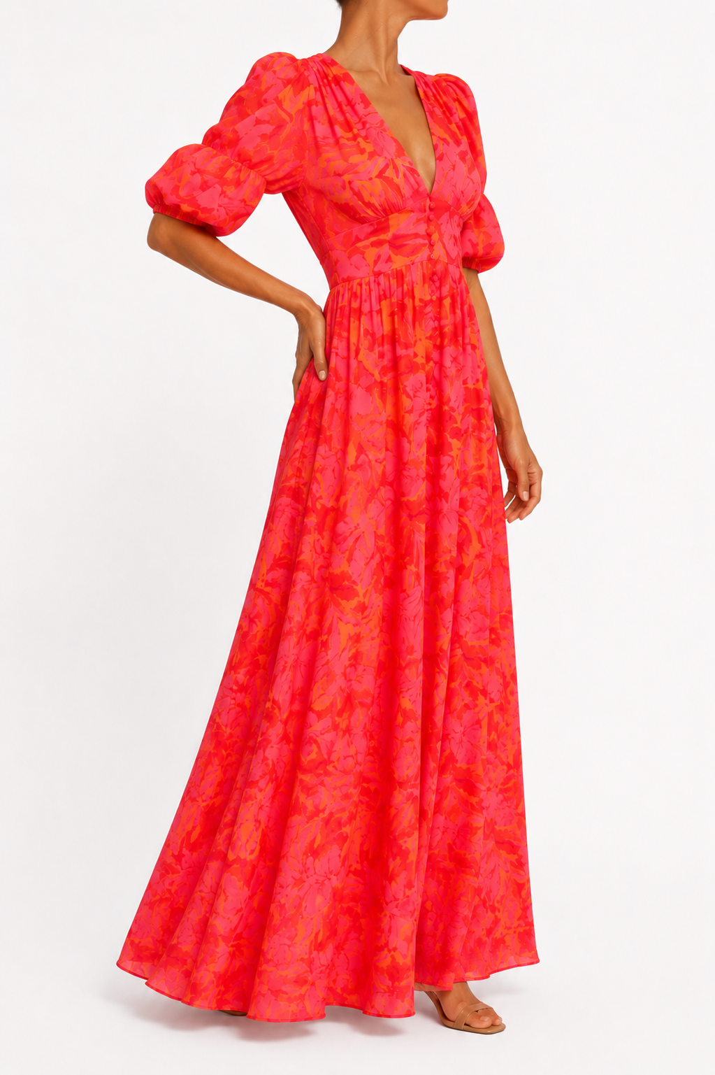 Vestido Calima — Vestido Midi Floral