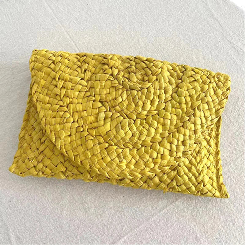 Bolso Paja Amarillo