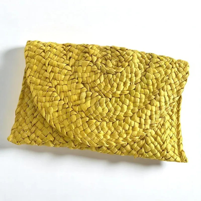 Bolso Paja Amarillo