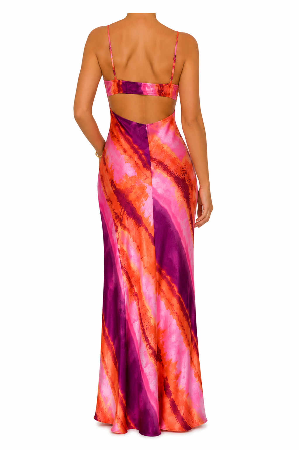 Vestido Llamas de Seda