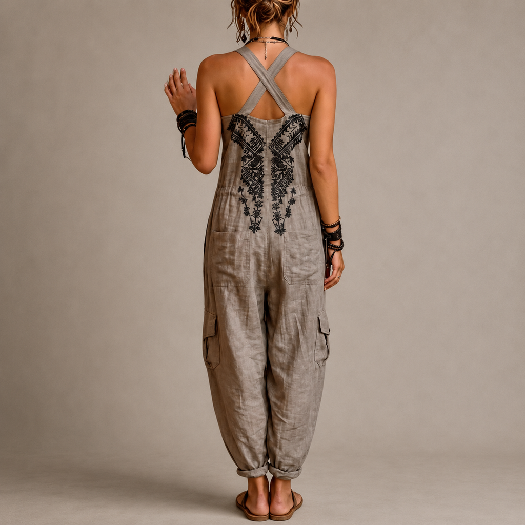Astrid mono boho bordado detalle