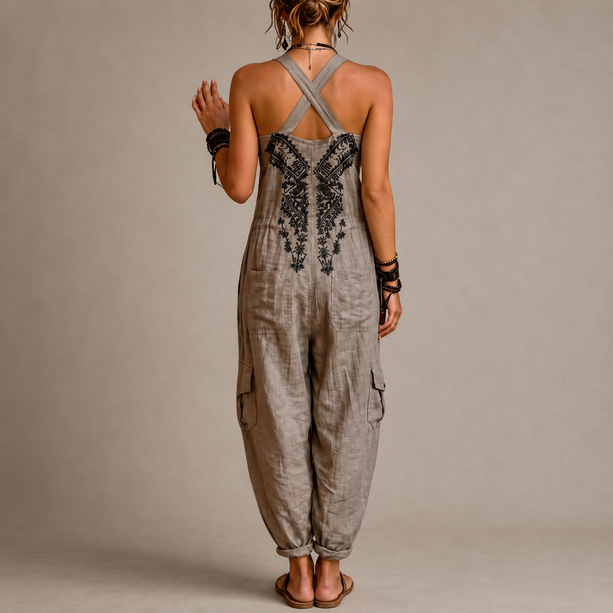 Astrid mono boho bordado detalle