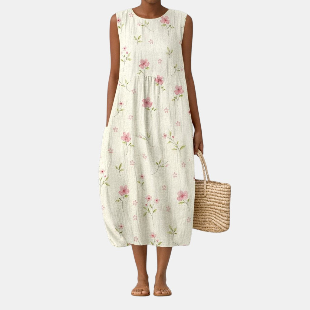 Elena — Vestido Midi de Diario