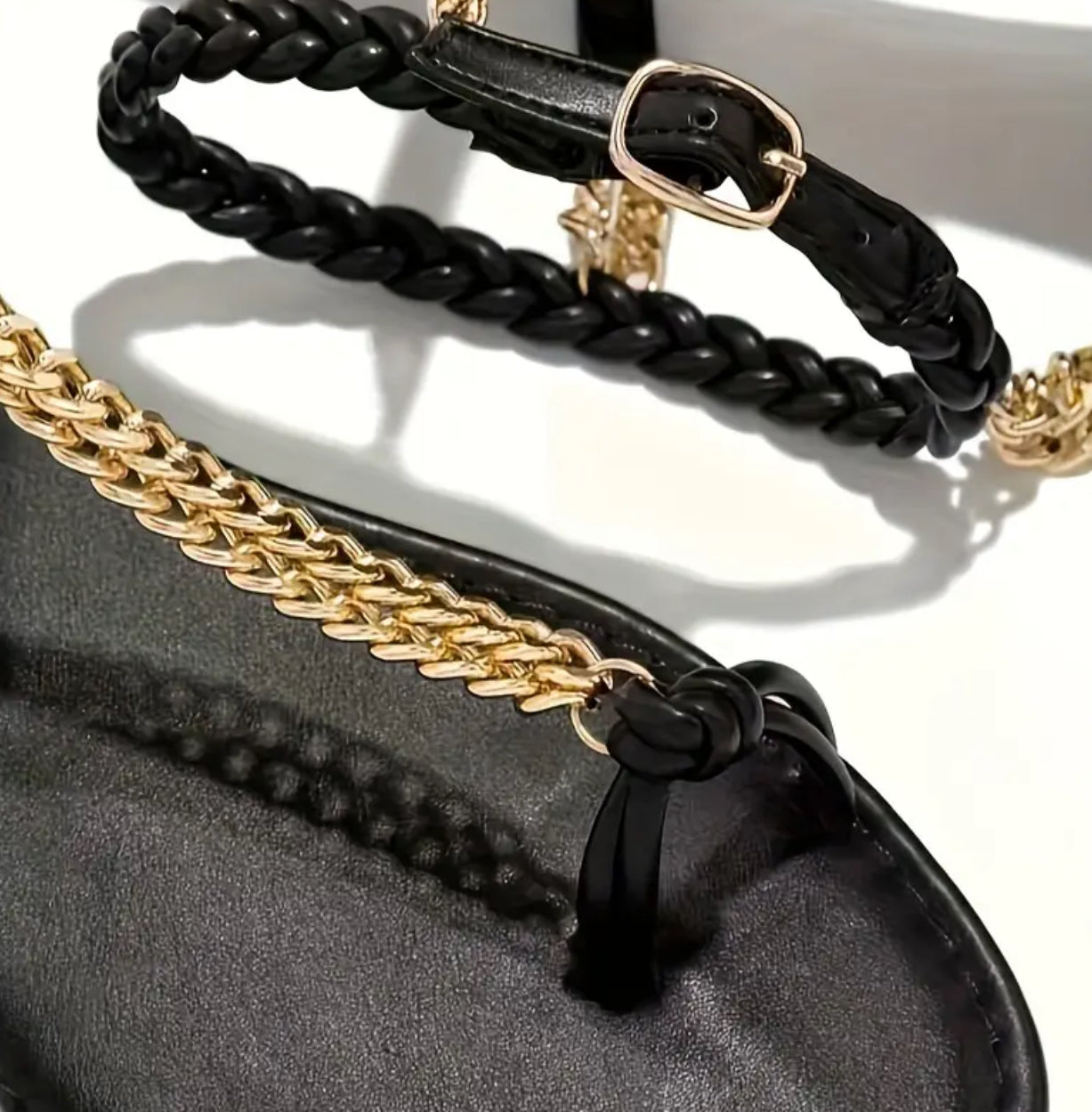 Sandalias Chain Luxe