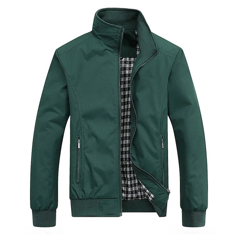Chaqueta harrington en verde