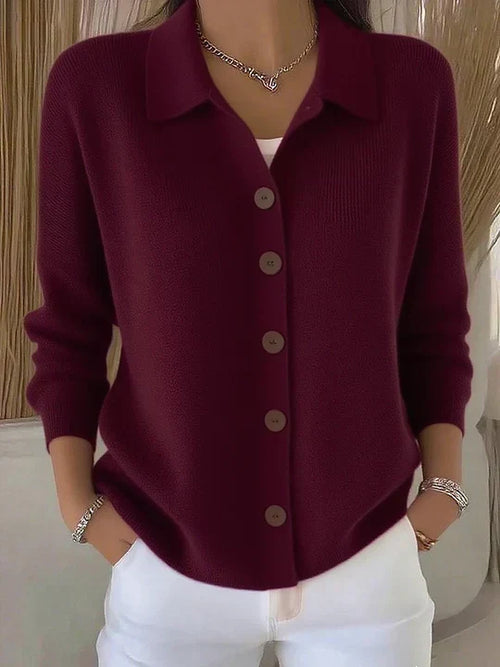 Josefina — Chaqueta de Punto con Botones