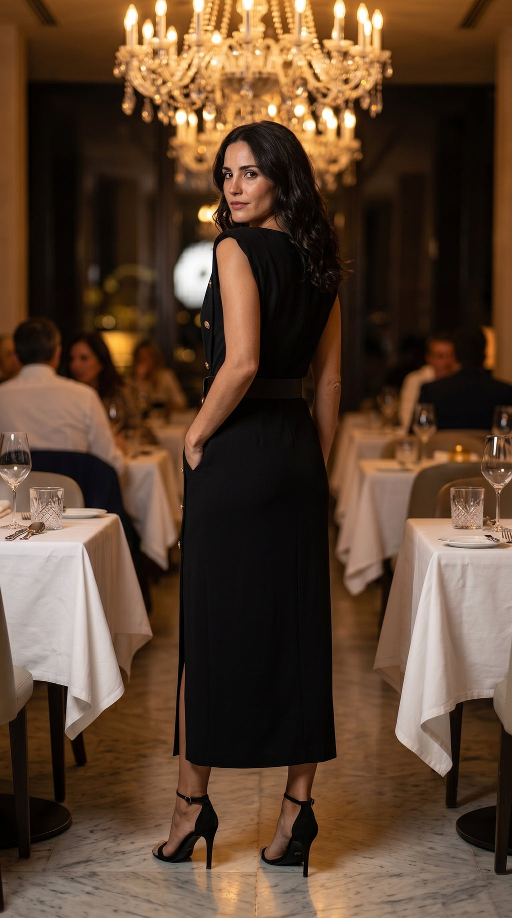 Vestido Obsidiana — El negro que no pide permiso
