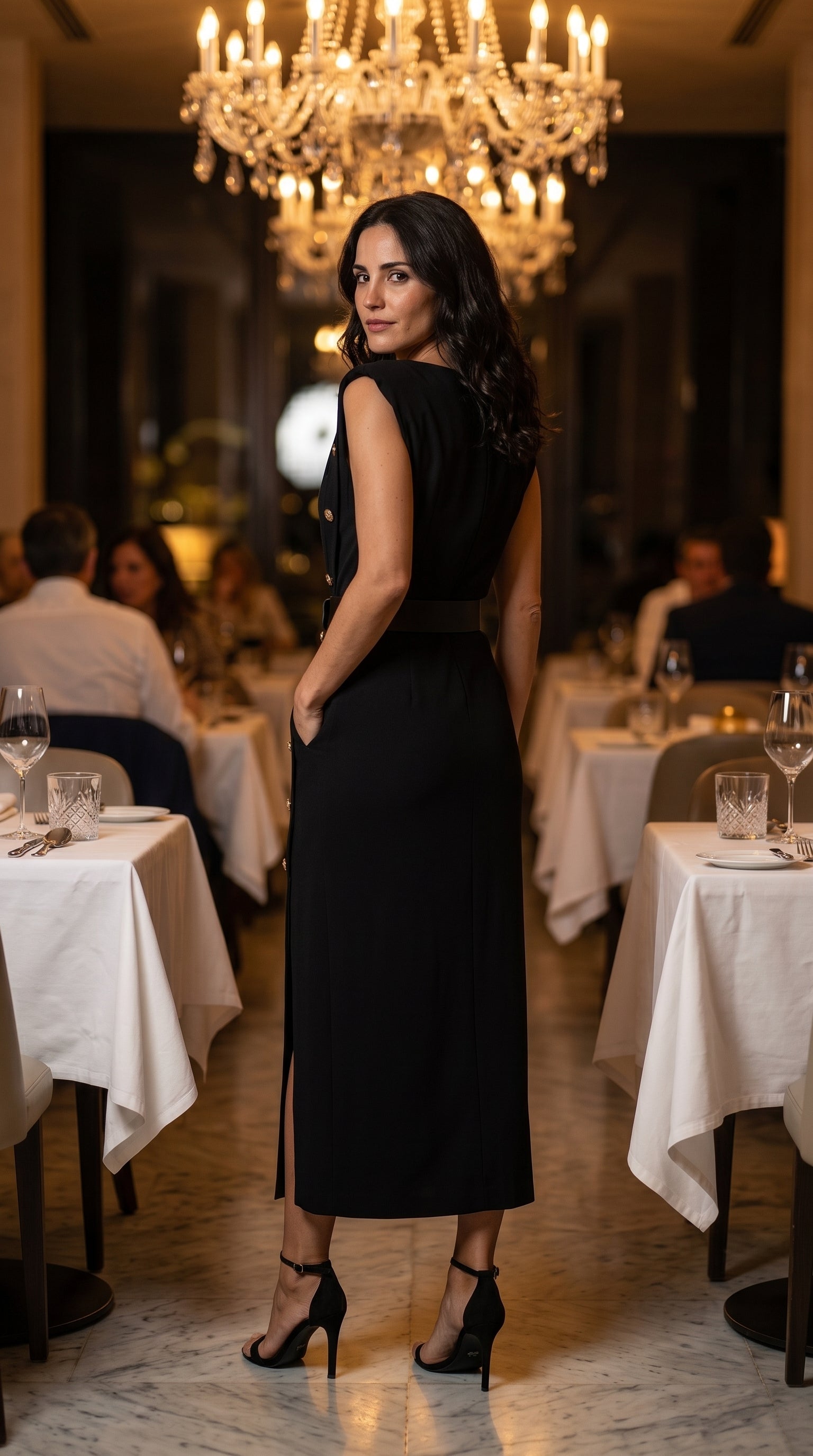 Vestido Obsidiana — El negro que no pide permiso