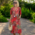 Vestido Amapola — Vestido Midi Boho