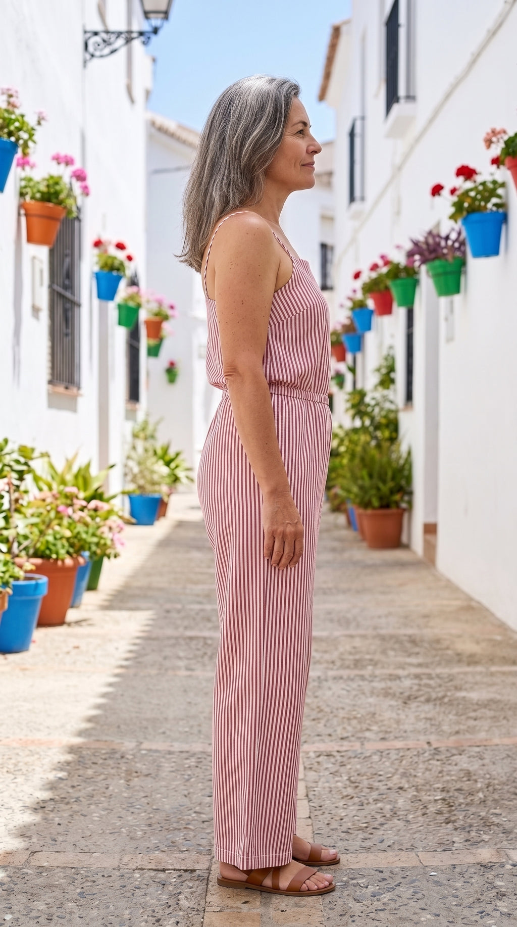 Nadia — Mono de Rayas