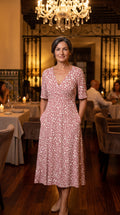 Vestido Alborada — Vestido Midi de Lunares