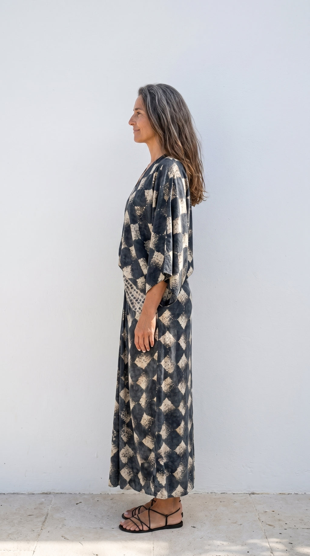 Maelia — Vestido Maxi Mosaico