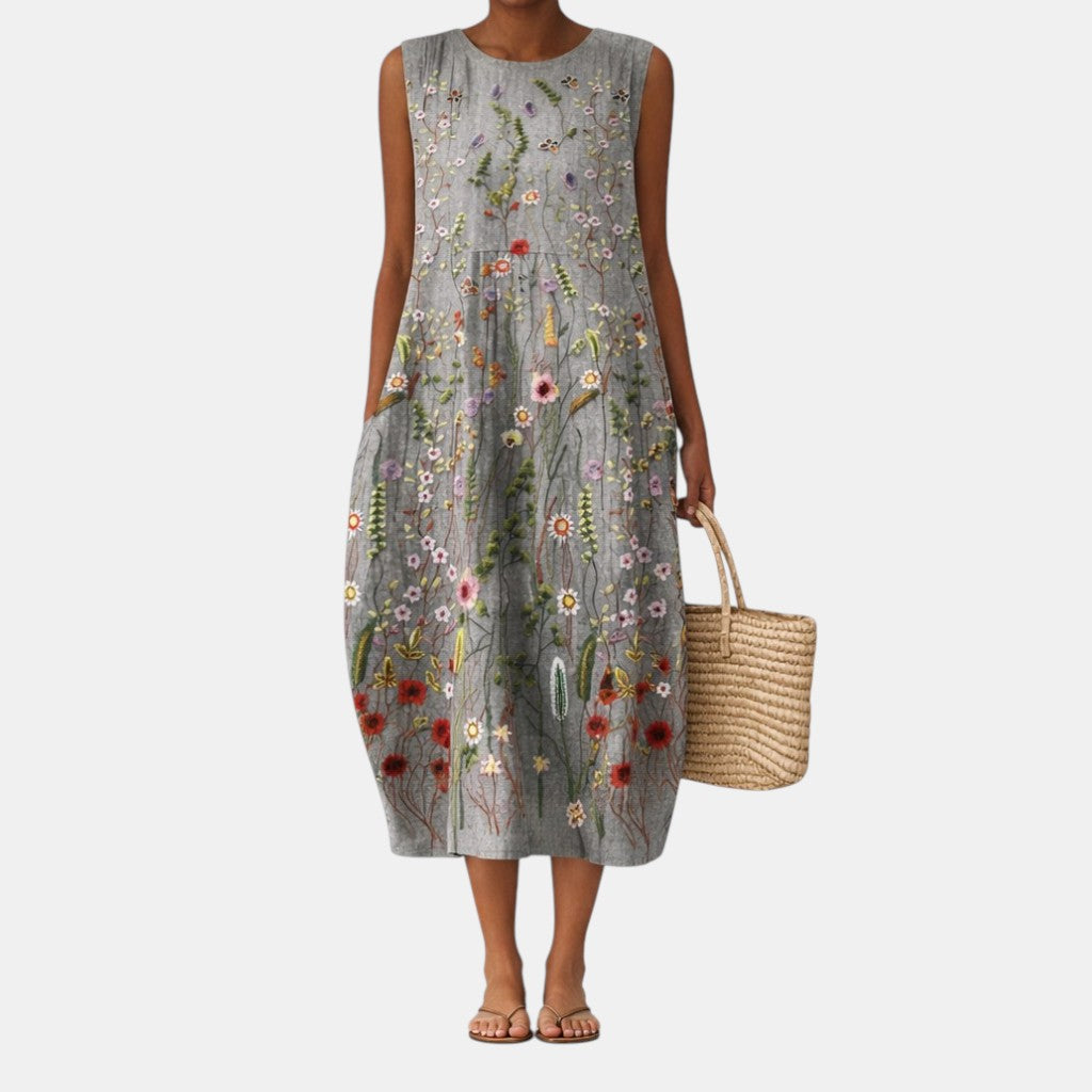 Alessia — Vestido Midi de Diario