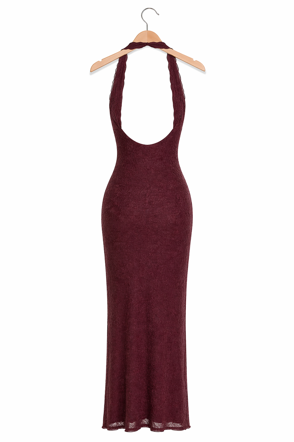 Vestido DESTINY LACE BURGUNDY