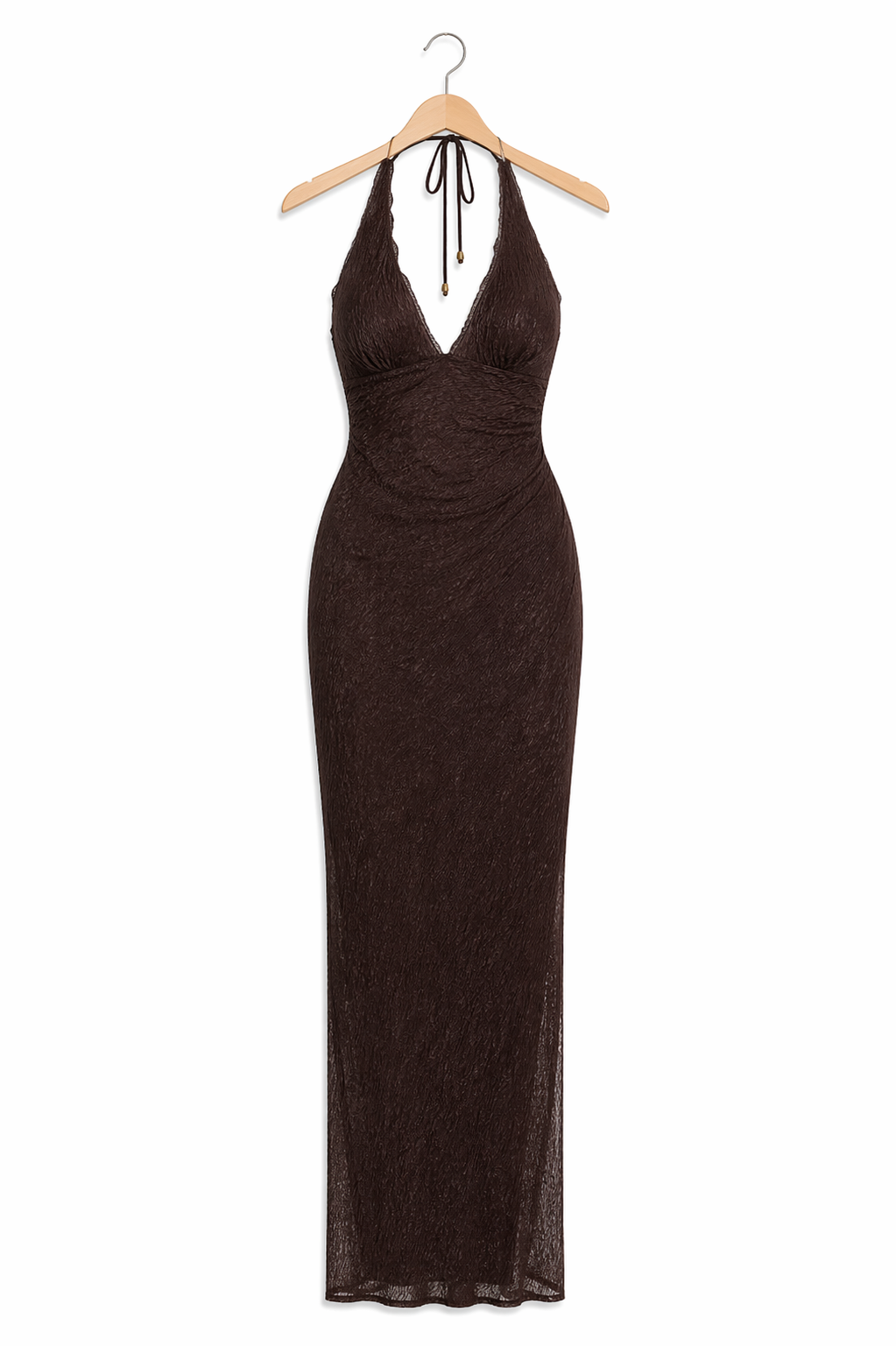 Vestido DESTINY LACE CHOCOLATE