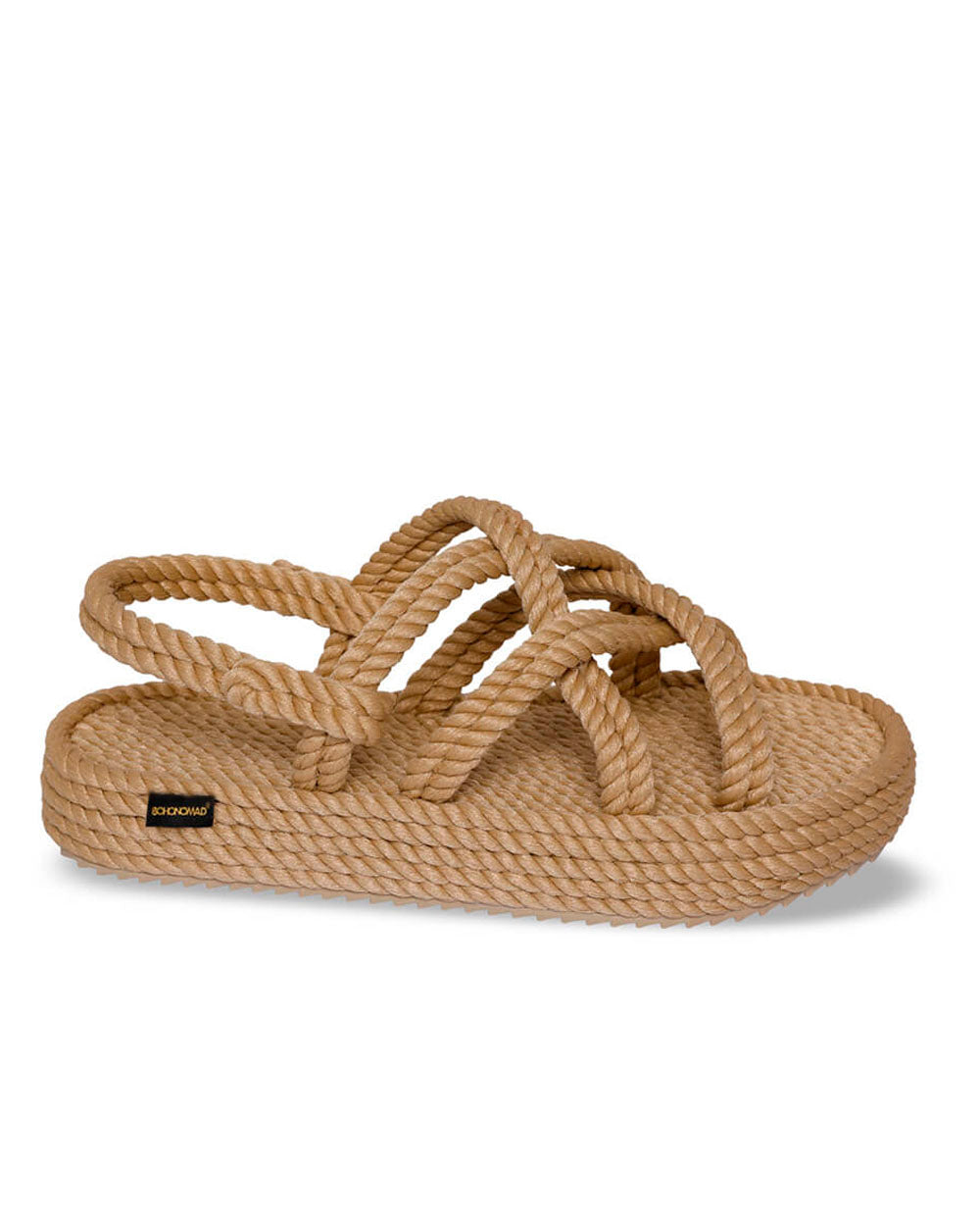 Sandalias Boho Platform Natural