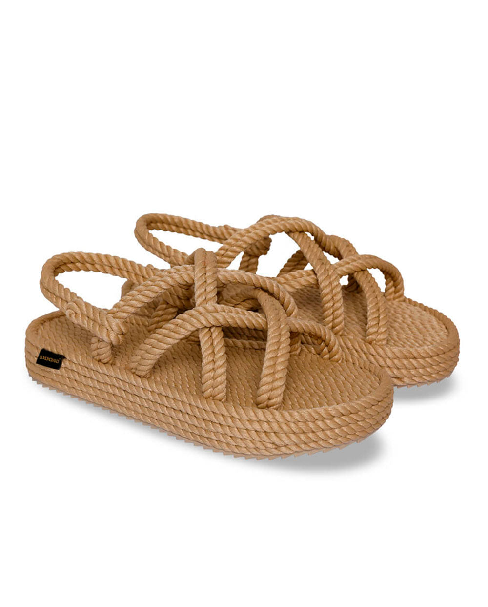 Sandalias Boho Platform Natural