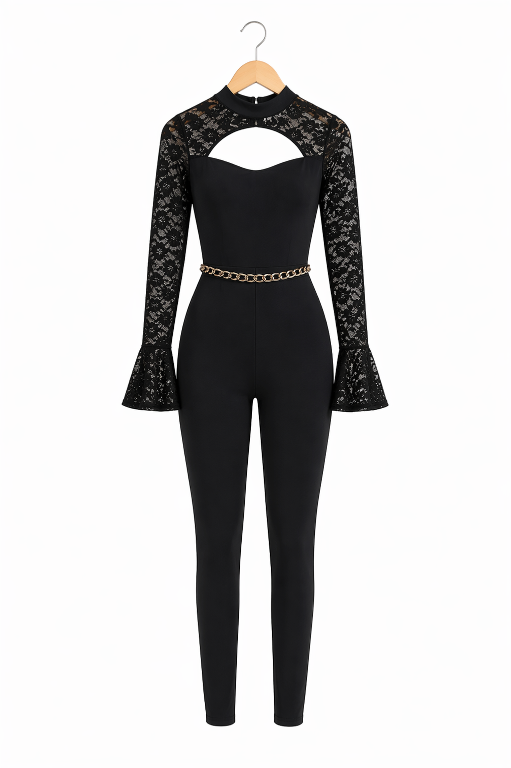Mono DARK LACE GODDESS JUMPSUIT