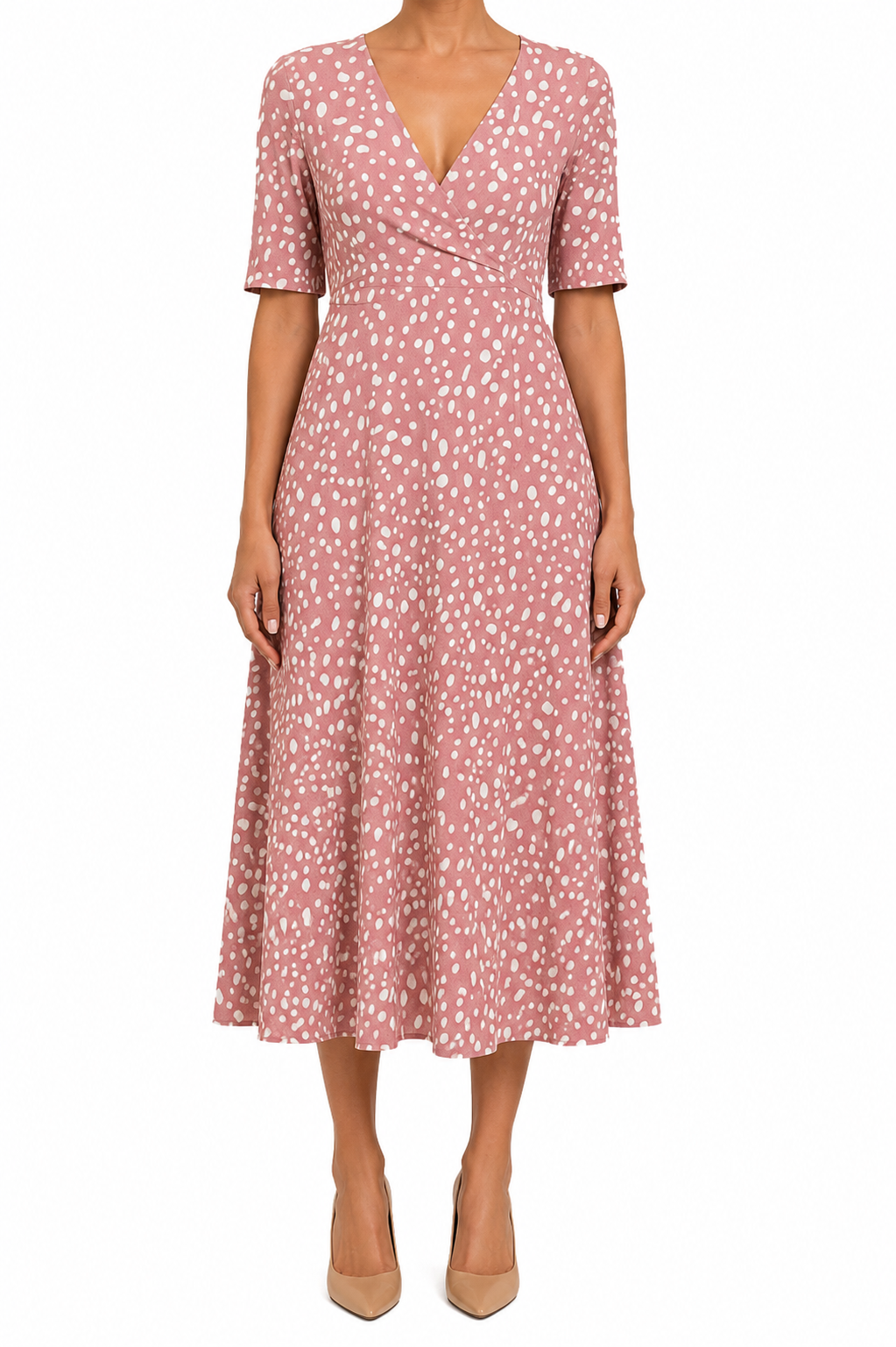 Vestido Alborada — Vestido Midi de Lunares