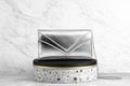 Bolso Clutch Amanda plateado