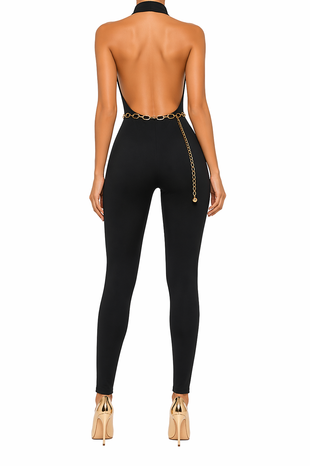Mono LYCRA BACKLESS PUSH-UP CUT BLACK