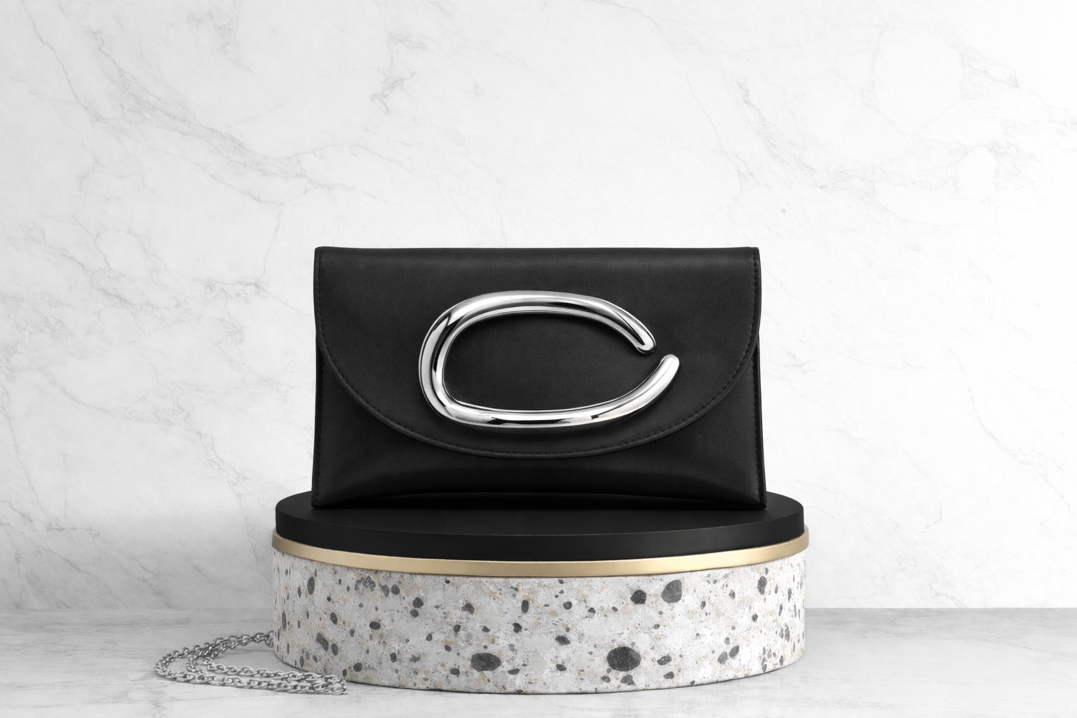 Bolso Metal Gold