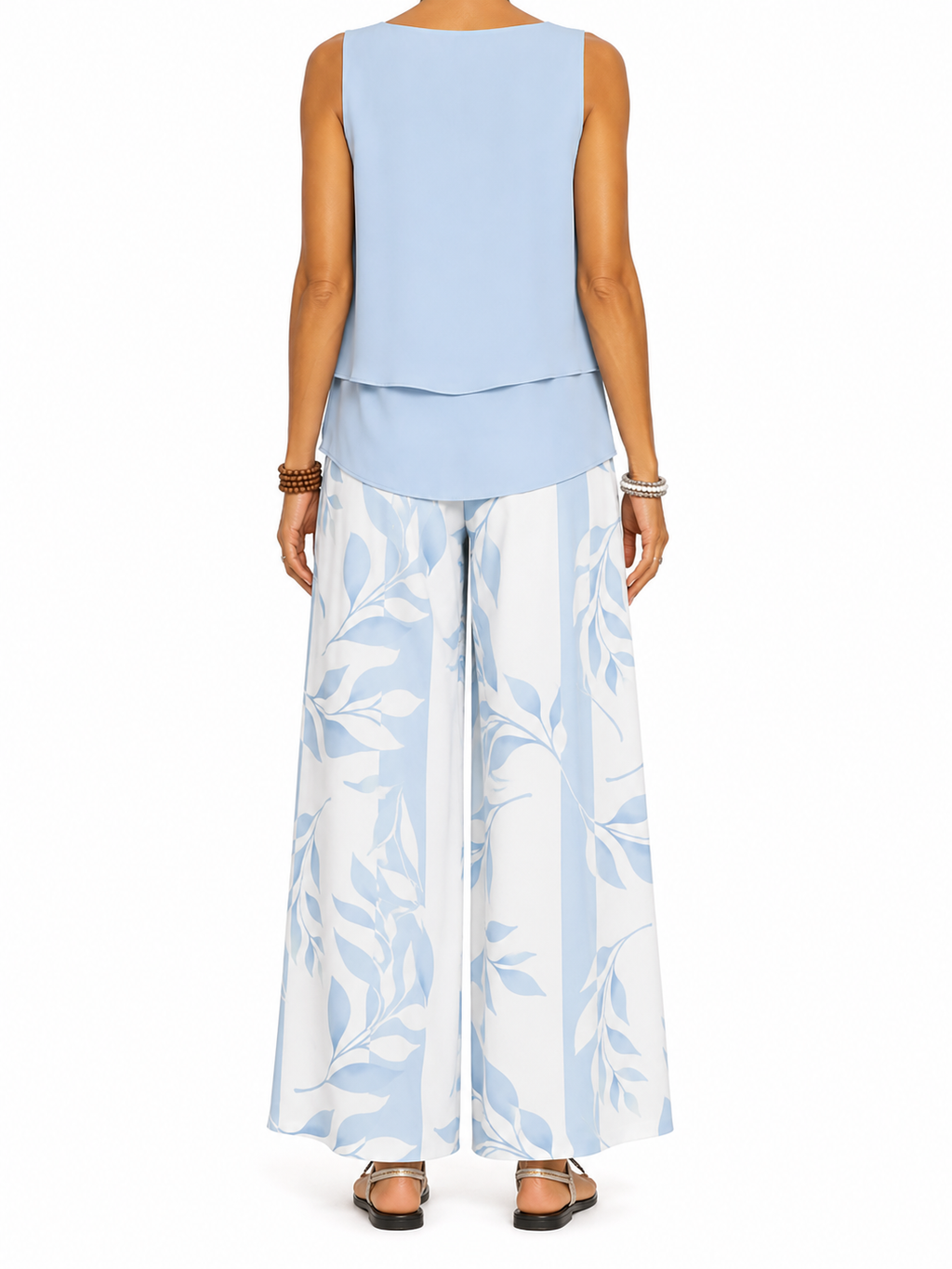 Conjunto Nahia — Top y Pantalón Palazzo