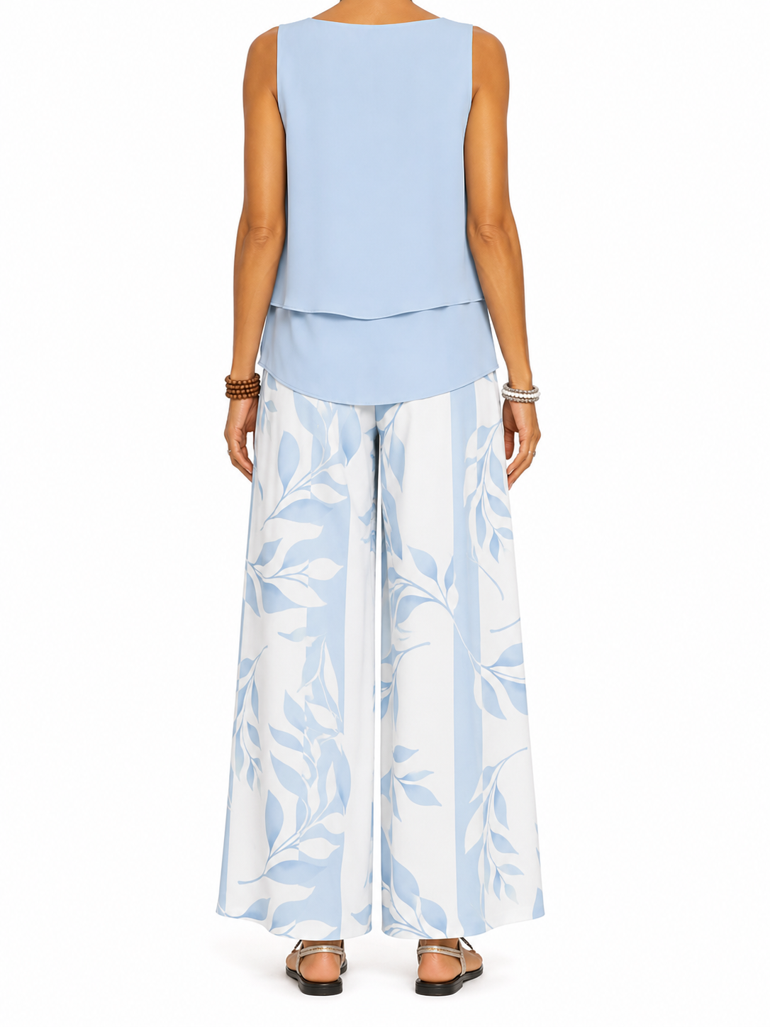 Conjunto Nahia — Top y Pantalón Palazzo