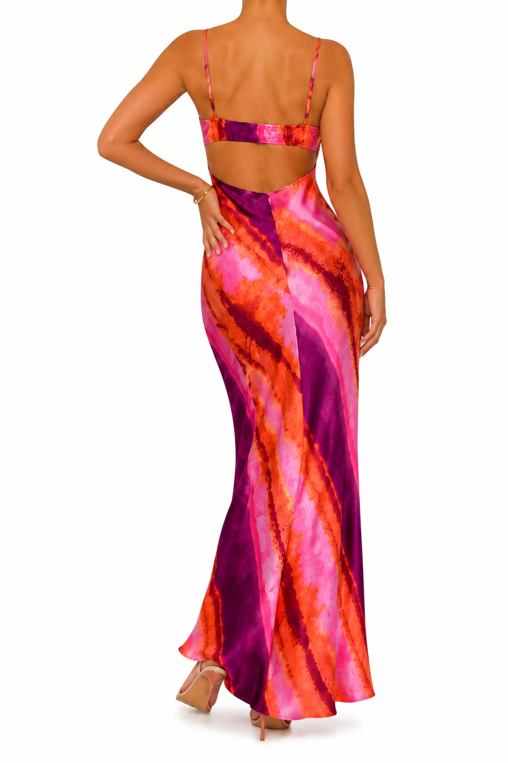Vestido Llamas de Seda