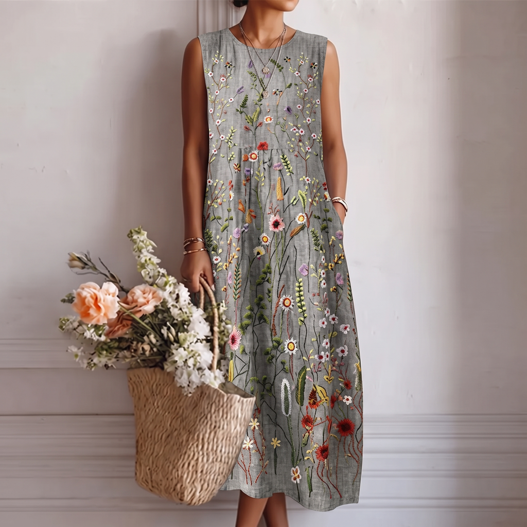 Alessia — Vestido Midi de Diario