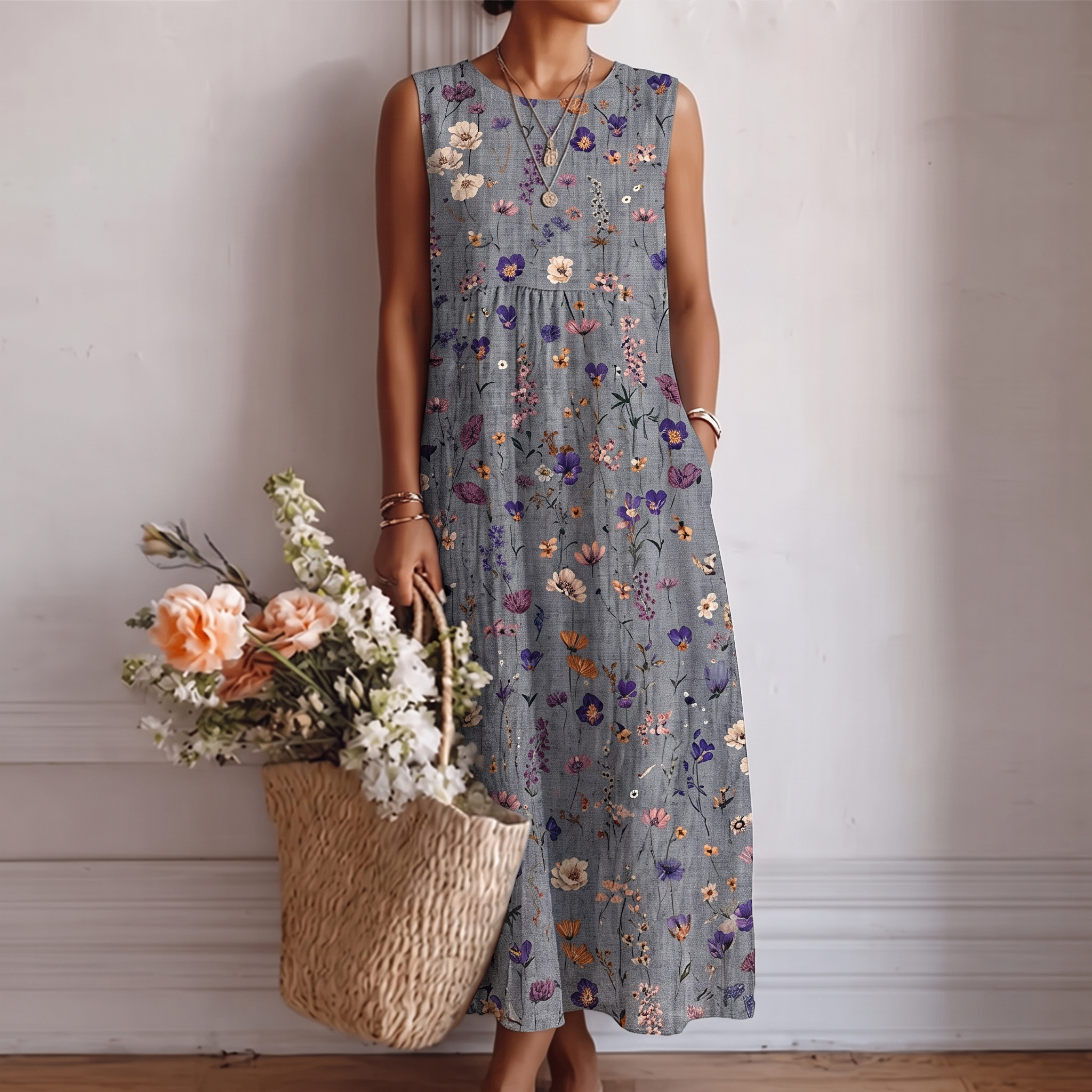 Serena — Vestido Midi de Diario